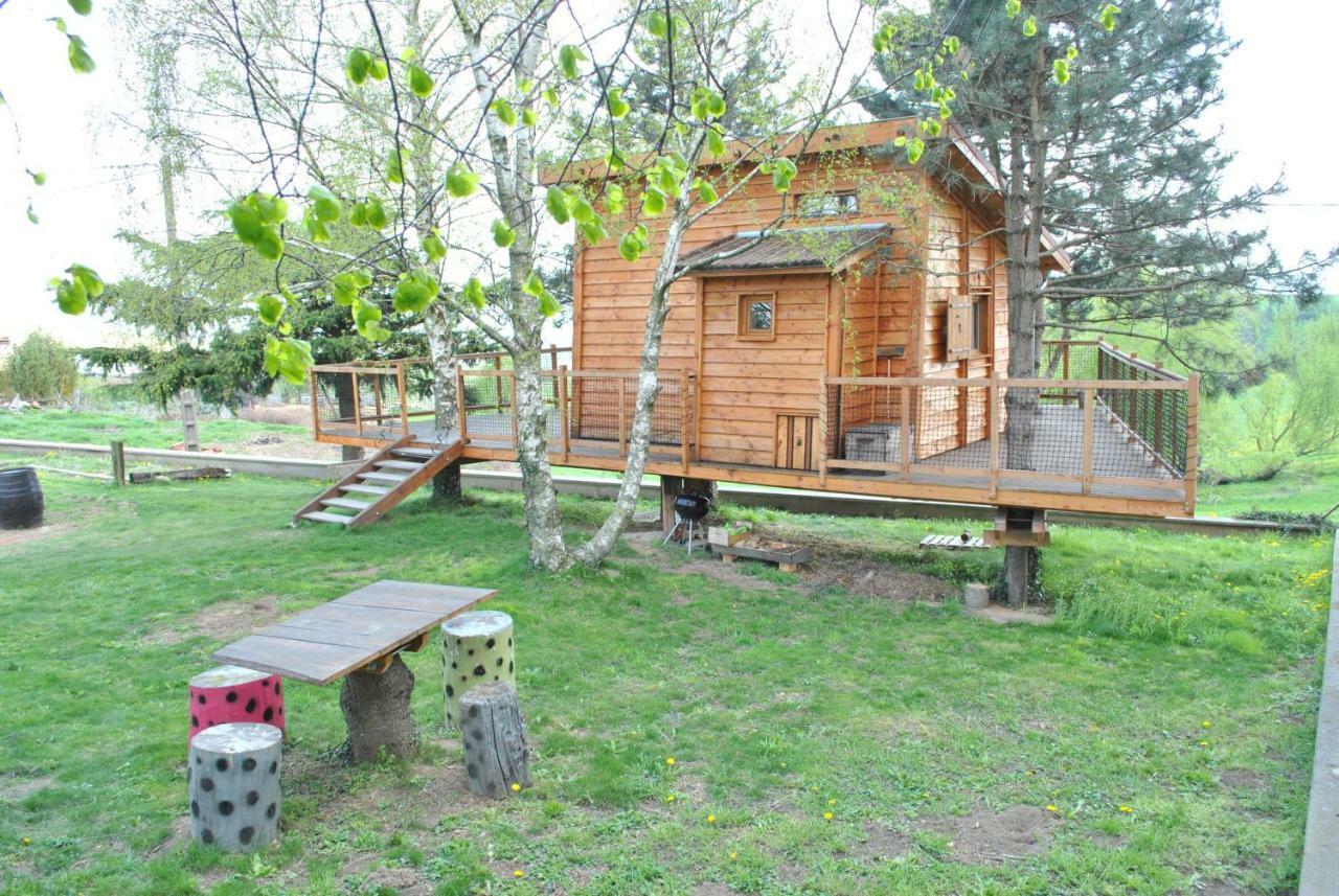 L'Etournelle - Cabane Perchee Chaussan Dış mekan fotoğraf